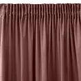 Zasłona welwetowa ciemnoróżowa gładka 140x270 taśma - SIBEL - Pierre Cardin
