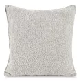Poszewka na poduszkę 45x45 cm z płóciennej tkaniny jasnopopielata ARI