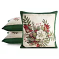 Poszewka na poduszkę świąteczna 45x45 cm gobelinowa z motywem świątecznym