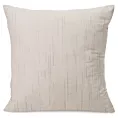 Poszewka na poduszkę 40x40 cm welwetowa kolor kremowy z efektem cieniowania MARSALA