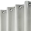 Zasłona beżowa o strukturze sztruksu 140x250 przelotka - JULIE
