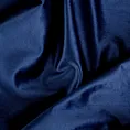 Zasłona szyta na taśmie 5 cm ciemnogranatowa z miękkiej tkaniny welwetowej