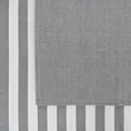 Komplet ściereczek kuchennych 2szt 50x70 cm bawełniany kolor srebrny zdobionych w pasy 200 g/m2 KARIN