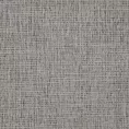 Roleta rzymska GEONOA szara z miękkiej tkaniny o naturalnym charakterze z widocznym ozdobnym splotem