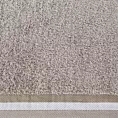 Ręcznik kąpielowy 50x90 cm bawełniany kolor beżowy z bordiurą w pasy 550 g/m2 NIKO