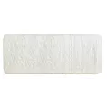 Ręcznik kąpielowy 70x140 cm bawełniany kolor kremowy z delikatną bordiurą w formie sznurka 450 g/m2 ELMA
