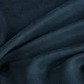 Poszewka szyta DORA - HIT granatowa z miękkiej tkaniny o welurowej strukturze