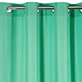 Zasłona miętowa gładka, matowa 140x250 cm przelotka - ADORE - Design 91