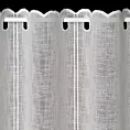 Tkanina firanowa zazdrostka zdobiona ażurowym haftem
