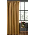 Zasłona welwetowa miodowa gładka 140x270 taśma - SIBEL - Pierre Cardin