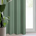 Zasłona ciemnomiętowa z matowej gładkiej tkaniny 140x250 cm przelotka - RITA