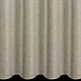 Firana szyta na taśmie 5 cm kremowa z matowej grubej etaminy wykończonej obciążnikiem