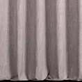 Zasłona szyta na taśmie 5 cm liliowa z tkaniny o naturalnym splocie z efektem melanżu