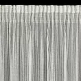 Zasłona naturalna o strukturze siateczki 135x270 cm taśma - REGINA