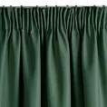 Zasłona zielona z tkaniny lureksowej 140x270 taśma - AGGIE