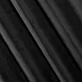 Zasłona czarna z ekskluzywnego aksamitnego welwetu 290 g/m2 140x250 cm 10 szt. przelotek - VILLA