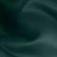 Obrus szyty ciemnozielony z gładkiej zaciemniającej tkaniny typu dimout