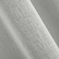 Firana srebrna z etaminy o naturalnym splocie przeplatana subtelnie lśniącą nitką 140x250 cm przelotka - ALICJA