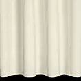 Zasłona welwetowa kremowa, troczek w zestawie 140x270 cm przelotka - ANTARA