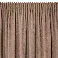Zasłona ciemnoróżowa szenilowa 140x270 cm taśma - ANISA