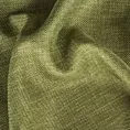 Poszewka szyta zielona z tkaniny zaciemniającej typu dimout o naturalnym splocie, z efektem melanżu