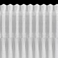 Firana biała o strukturze drobnego deszczyku wzór pionowy 300x270 cm taśma REBECCA