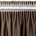 Zasłona ESTEL z welwetu zdobiona przecieranym wzorem