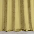 Zasłona szyta na taśmie 5 cm WALDO oliwkowa ze szlachetnej grubej tkaniny welwetowej o gramaturze 400g/m2