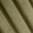 Zasłona oliwkowa z ekskluzywnego aksamitnego welwetu 290 g/m2 140x250 cm 10 szt. przelotek - RIA - Diva Line
