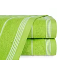 Ręcznik kąpielowy 50x90 cm bawełniany kolor jasnozielony ze stębnowaną bordiurą 500 g/m2 MIRA