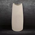 Wazon ceramiczny RISO o nowoczesnym kształcie z efektem rosy