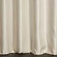 Zasłona szyta na taśmie 5 cm kremowa z tkaniny melanżowej przetykanej błyszczącą nicią