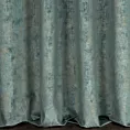 Tkanina zasłonowa z welwetu zdobiona przecieranym błyszczącym nadrukiem