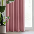 Zasłona ciemnoróżowa z matowej gładkiej tkaniny 140x250 cm przelotka - RITA