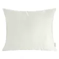 Poszewka na poduszkę 50x70 cm z satyny bawełnianej kremowa DINA