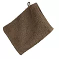 Myjka kąpielowa 16x21 cm bawełniana kolor brązowy 400 g/m2 GŁADKI 1