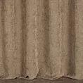 Tkanina zasłonowa miękka, szenilowa, o strukturalnym splocie i delikatnym połysku