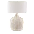 Lampa ceramiczna LIZA z wytłaczanym wzorem