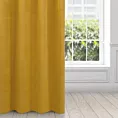 Zasłona musztardowa z matowego welwetu 140x250 cm przelotka - MILO