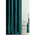 Tkanina zasłonowa, gruba, welwetowa, z połyskiem i efektem gniecenia z kolekcji Eva Minge