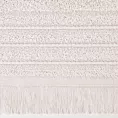 Ręcznik kąpielowy 50x90 cm bawełniany kolor pudrowy róż w stylu boho z frędzlami 500 g/m2 MIRENA