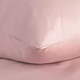 Pościel 220x200 cm gładka z satyny bawełnianej kolor pudrowy róż DINA Diva Line