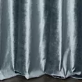 Tkanina zasłonowa gładka, miękka, welwetowa, z wyraźnym połyskiem z kolekcji Eva Minge