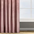 Zasłona welwetowa ciemnoróżowa 140x270 cm taśma - ROSA Design 91