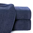 Ręcznik kąpielowy 50x90 cm bawełniany kolor granatowy 400 g/m2 GŁADKI 1