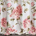 DESIGN 91 Zasłona TESS zaciemniająca typu blackout z motywem kwitnących peonii