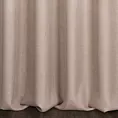 Zasłona szyta na taśmie 5 cm wrzosowa z gładkiej, przyjemnej w dotyku tkaniny z efektem melanżu