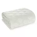 Narzuta welwetowa kremowa 170x210 cm pikowana metodą hot press SOFIA 5 Eurofirany Premium