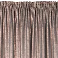 Zasłona welwetowa AMBI z nakrapianym miedzianym nadrukiem