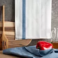 Komplet ściereczek kuchennych 2szt 50x70 cm bawełniany kolor niebieski w pasy 200 g/m2 SOFIA